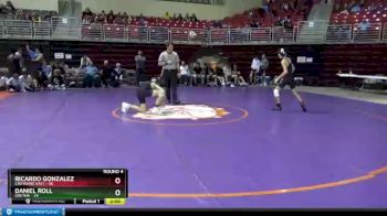 106 lbs Round 4 (8 Team) - Ricardo Gonzalez, Cheyenne East vs Daniel Roll, Gretna