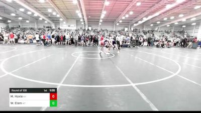 160 lbs Round Of 128 - Matt Hoxie, NY vs Wyatt Elam, MT