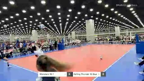 Monsters 16-1 vs Rolling Thunder 16 Blue - 2022 JVA World Challenge presented by Nike