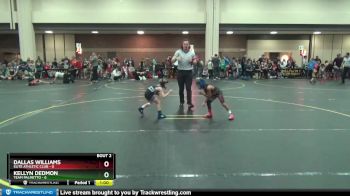 44 lbs Round 1 (6 Team) - Dallas Williams, Elite Athletic Club vs Kellyn Dedmon, Team Palmetto