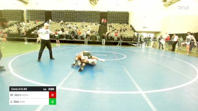 140-H lbs Consi Of 8 #2 - Michael Horn, Washington Twp vs Jax Obe, Rhino Wrestling