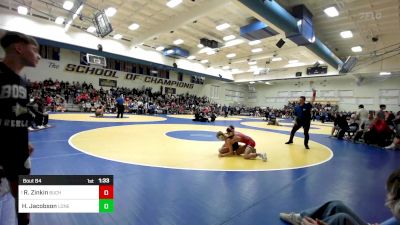 109 lbs Round Of 32 - Rocklin Zinkin, Buchanan vs Hanks Jacobson, Lone Peak (UT)