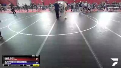 125 lbs Cons. Round 2 - Jake Buss, Wrestling Factory vs Blayten Schoenebeck, Wisconsin