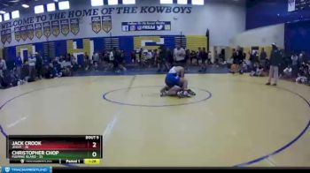 152 lbs Semifinals (8 Team) - Christopher Chop, Fleming Island vs Jack Crook, Jesuit