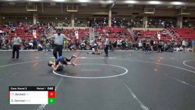 64 lbs Cons. Round 3 - Trenton Beckett, Triumph vs Ethan Gorman, Andover Wrestling Club