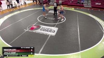 182 lbs Round 5 - Apollo Ashby, Pinnacle Wrestling Club vs Braxton Coey, Farmington Wrestling Club