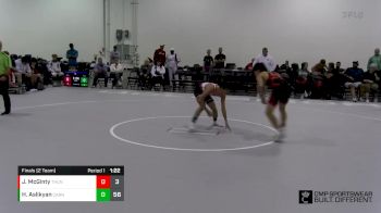 106 lbs Finals (2 Team) - John McGinty, Team Thunder vs Henry Aslikyan, Team Carnage