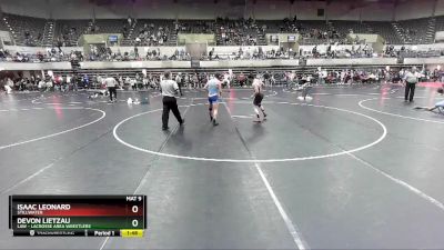 135 lbs Quarterfinal - Isaac Leonard, Stillwater vs Devon Lietzau, LAW - Lacrosse Area Wrestlers