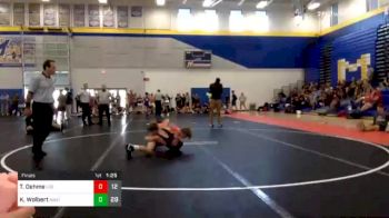 106 lbs Final - Trevon Oehme, Legends Of Gold vs Kellen Wolbert, Askren1