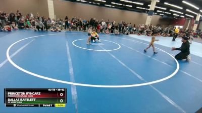 38-42 lbs Round 1 - Dallas Bartlett, 3F Wrestling vs Princeton Ryncarz, Mission Wrestling Club