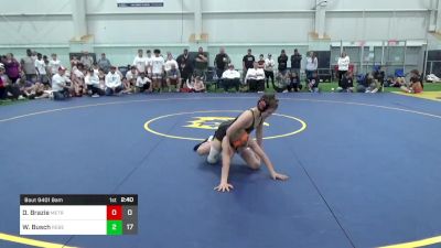 90 lbs Round 1 - David Brazie, Metro All-Stars vs Willem Busch, Rebelliousness