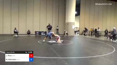 61 kg Consolation - Jospeh Pins, Burg Training Center vs Malcolm Robinson, Scarlet Knights Wrestling Club