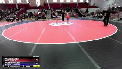 191 lbs Quarterfinal - Taylor Schulz, Wisconsin Stevens Point vs Traeh Haynes, North Central (IL)