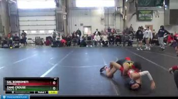 92 lbs Round 1 (6 Team) - Sal Borrometi, Scorpions vs Zane Crouse, Eagle X