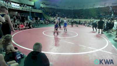 85 lbs Rr Rnd 1 - Blaine Derryberry, Lions Wrestling Academy vs Reid Lovins, Piedmont