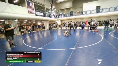 49-51 lbs Round 3 - Kovie Avery, Westlake vs Makai Opheikens, Fremont Wrestling Club