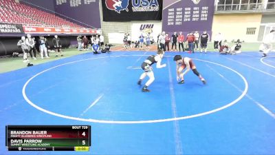 106 lbs Cons. Round 2 - Xzephren Donner, Russell Wrestling Club vs Alex Xiong, Minnesota