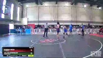 Champ. Round 1 - Karina Mesa, La Sierra vs Aaliah Enriquez, John Glenn