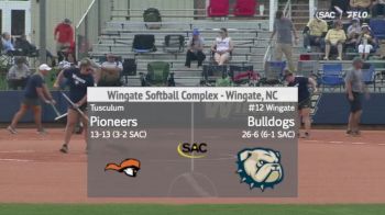 Replay: Tusculum vs Wingate - DH | Mar 16 @ 12 PM