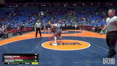 235 lbs Champ. Round 1 - Fernanda Miranda, Joliet (Central) vs Phoenix Molina, Tolono (Unity)