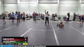 48 lbs Round 3 (8 Team) - Kane Salisbury, Rampage vs Antonio Woodall, PA Alliance Blue