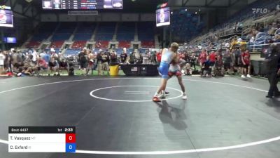 132 lbs Cons 32 #2 - Teegan Vasquez, Montana vs Carson Exferd, Idaho