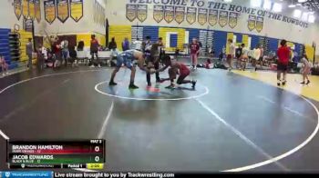 132 lbs Round 5 (8 Team) - Brandon Hamilton, Miami Vikings vs Jacob Edwards, Black & Blue