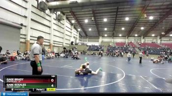 110 lbs Finals (2 Team) - Hunter Arriaga, Utah Green vs Hunter Meredith, Black Fox Wrestling
