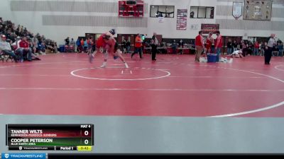 145 lbs Cons. Round 2 - Cooper Peterson, Blue Earth Area vs Tanner Wilts, Kerkhoven-Murdock-Sunburg