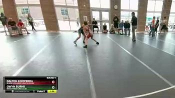 87-92 lbs Round 5 - Dalton Komperda, Black Fox Wrestling Academy vs Owyn Burns, Ridge Wrestling Club