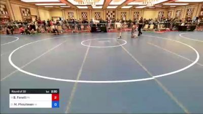 138 lbs Round Of 32 - Benjamin Fanelli, Pa vs Michael Phoutasen, Va