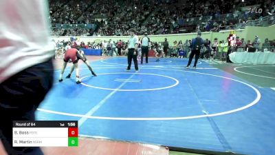 110 lbs Round Of 64 - Bodey Boss, Poteau vs Rocky Martin, Norman Jr High