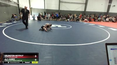 49 lbs 3rd Place Match - Arlington McColly, Salem Elite Mat Club vs Ali`i Marks, FordDynastyWrestlingClub