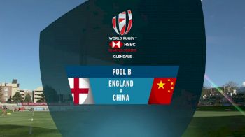 England 7s vs China 7s Pool B | 2018 HSBC Women's 7s Colorado