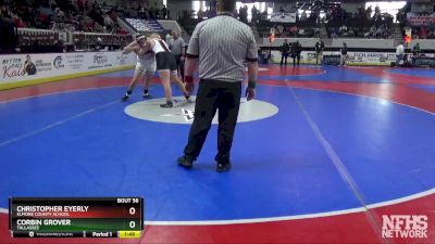 5A 285 lbs Quarterfinal - Corbin Grover, Tallassee vs Christopher Eyerly, Elmore County School