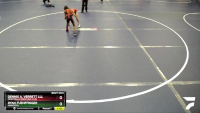 77 lbs Quarterfinal - Dennis A. Verrett Lll, Monticello Wrestling Club vs Ryan Fuenffinger, Minnesota