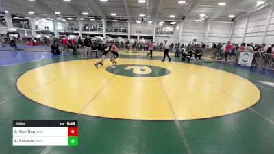 118 lbs Consi Of 8 #1 - Aydin Schifino, Iron Faith WC vs Aiden Estrada, Providence BTS