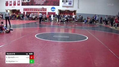 133 lbs Round Of 16 - Ethan Qureshi, Spartan Combat RTC vs Bo Dijulius, Edinboro