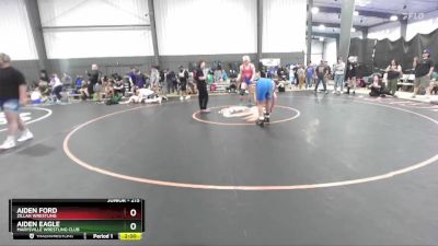 215 lbs Quarterfinal - Aiden Ford, Zillah Wrestling vs Aiden Eagle, Marysville Wrestling Club