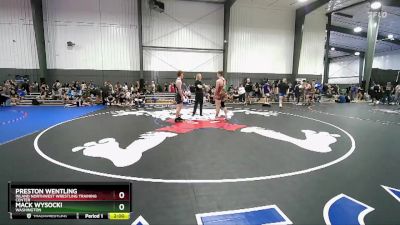 215 lbs Quarterfinal - Preston Wentling, Inland Northwest Wrestling Training Center vs Mack Wysocki, Washington