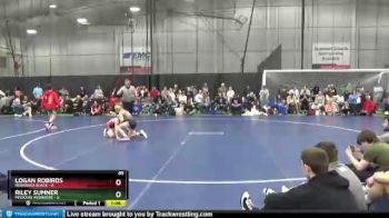 85 lbs Semis & 1st Wrestleback (8 Team) - Logan Robirds, Nebraska Black vs Riley Sumner, Missouri Avengers