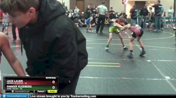 65 lbs Semis (4 Team) - Parker Kleeberg, Steel Valley vs Jack Lauer, Armory Athletics