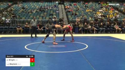 157 lbs Semifinal - Jacob Wright, Unattached vs Jonce Blaylock, Oklahoma State