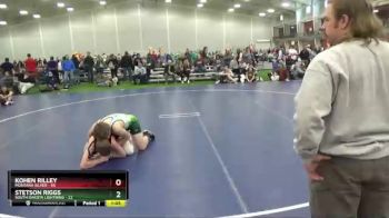 160 lbs Round 1 (6 Team) - Stetson Riggs, South Dakota Lightning vs Kohen Rilley, Montana Silver