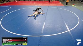 105 lbs Semis & 1st Wrestleback (8 Team) - Devin Jacobs, Albert Lea vs Zac Humbert, Rocori