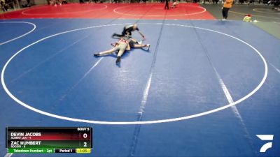 105 lbs Semis & 1st Wrestleback (8 Team) - Devin Jacobs, Albert Lea vs Zac Humbert, Rocori