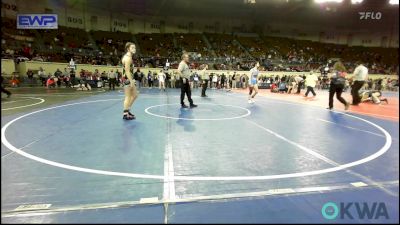 126 lbs Semifinal - Kalli Hamilton, Skiatook Bulldog Wrestling vs Claire Lancaster, Norman Grappling Club