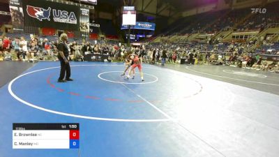 113 lbs Cons 32 #2 - Ethan Brownlee, North Carolina vs Christian Manley, Maryland