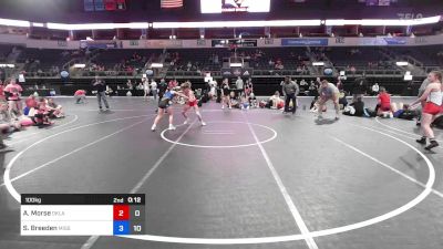 106 kg Rr Rnd 2 - Destiny Jones, Oklahoma Red vs Jade Brundige, Missouri Lava