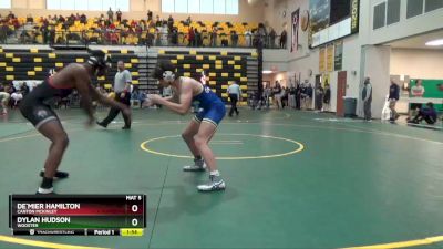 150 lbs Champ. Round 1 - De`Mier Hamilton, CANTON MCKINLEY vs Dylan Hudson, WOOSTER